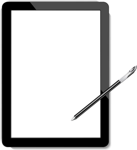 Computadora para tabletas — Archivo Imágenes Vectoriales