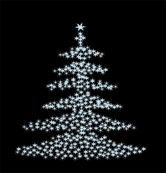 Χριστουγεννιάτικο δέντρο εικόνας — Φωτογραφία Αρχείου