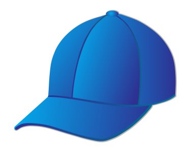 BlueCap Hat clipart