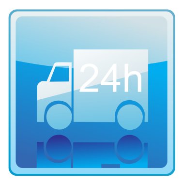 24 hours shipping, service clipart