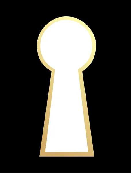 Keyhole. Vector. — Stock Vector