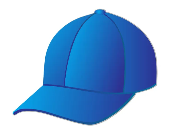 Bluecap şapka — Stok Vektör