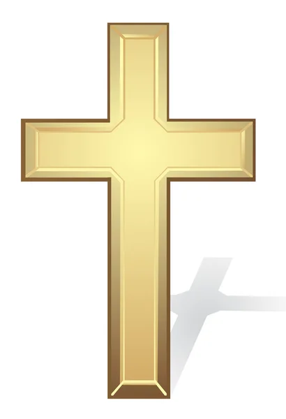 Крест изолирован — стоковый вектор
