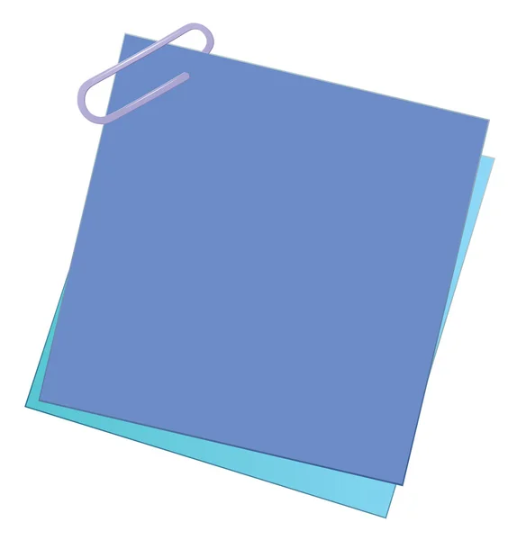 Papier tampon de note — Image vectorielle