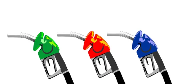 Pompa carburante — Vettoriale Stock