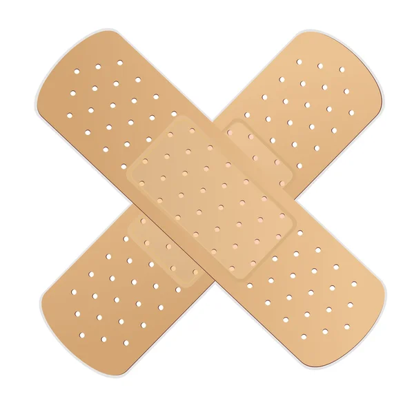 Croix de bandage — Image vectorielle