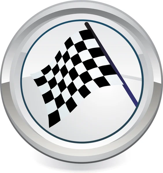 赛车标志，矢量 — 图库矢量图片