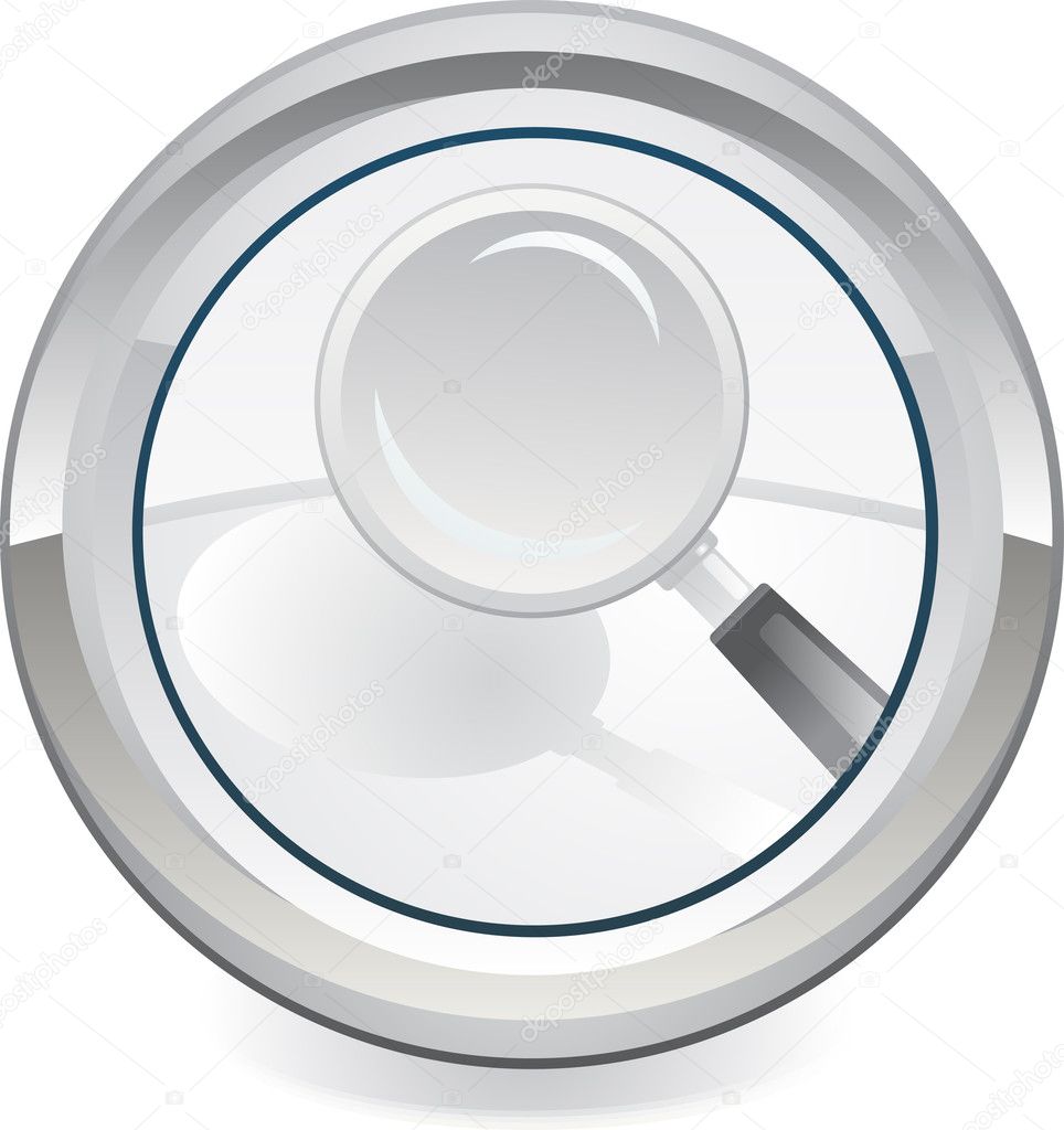Magnifier icon Stock Vector Image by ©leonardo255 10587175