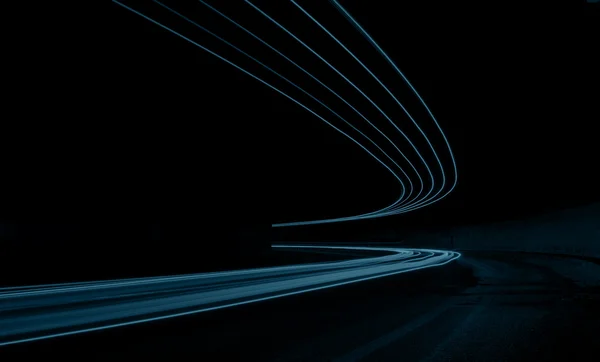 Abstarct ライトのトンネル — ストック写真