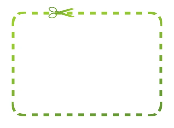 Eco groene coupon — Stockfoto