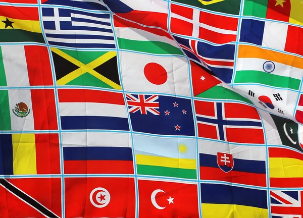 stock image Flags of the world