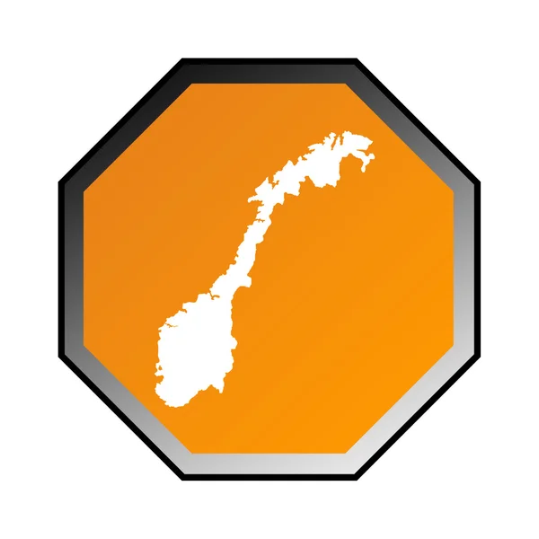 挪威标志 — 图库照片