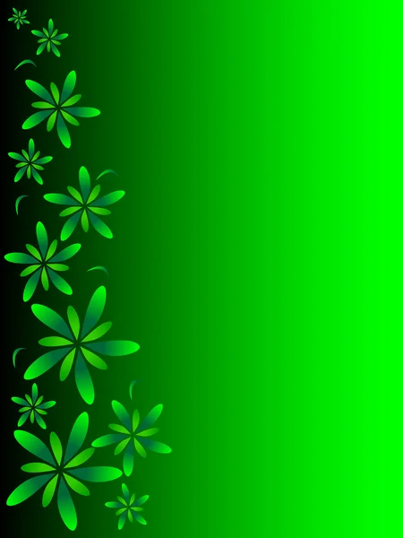Abstract green background — Stock Vector