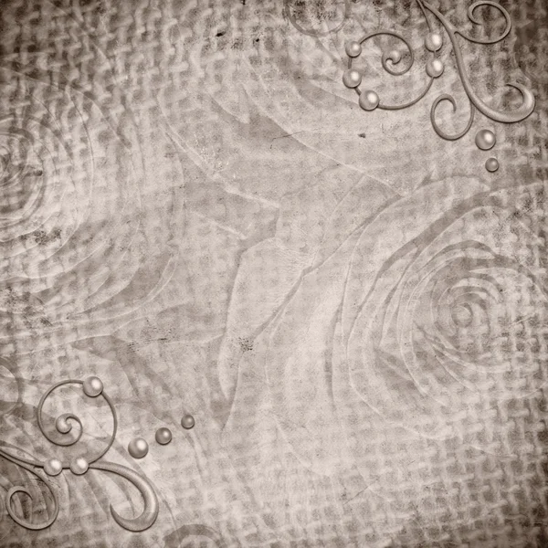 抽象的なグランジ テクスチャ バラの背景 — ストック写真