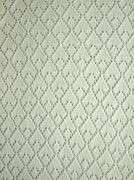 Close-up de um pedaço de tecido de malha . — Fotografia de Stock
