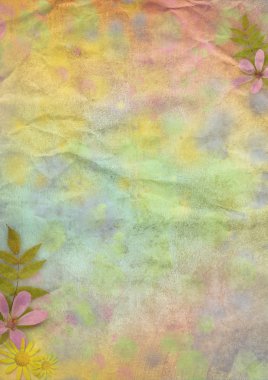 Abstract pastel-colored paper background clipart