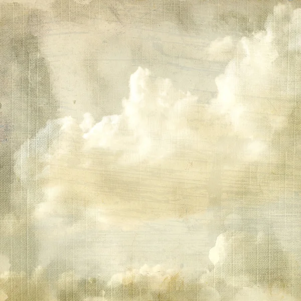 Delicate vintage background - clouds. — Stock Photo, Image