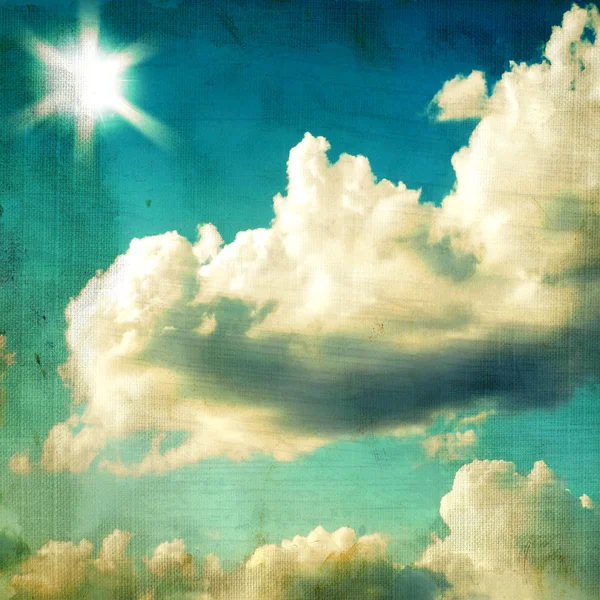 Sztuka teksturowanej tło - niebo — Zdjęcie stockowe