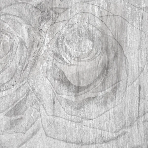 Abstrato grunge texturizado fundo com rosas — Fotografia de Stock
