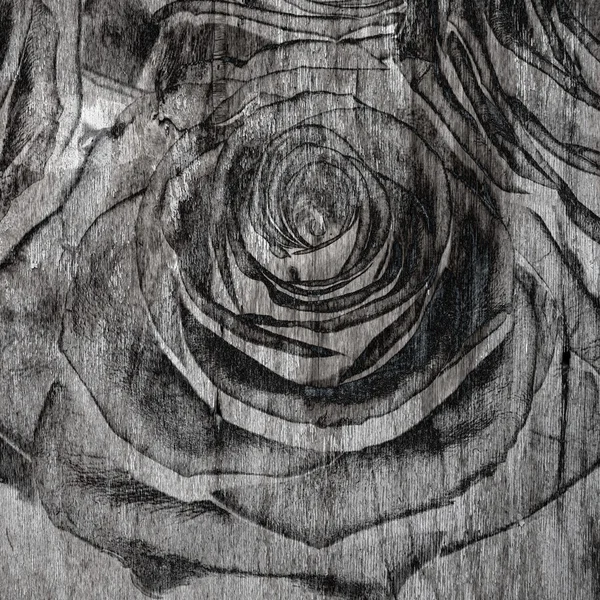 抽象的なグランジ テクスチャ バラの背景 — ストック写真
