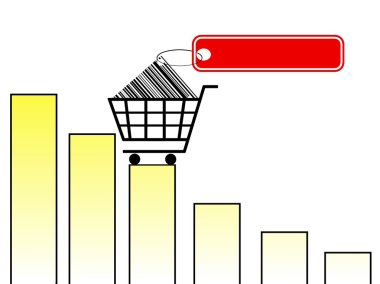 Rising prices clipart