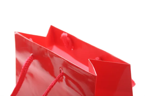 Rote Einkaufstasche — Stockfoto