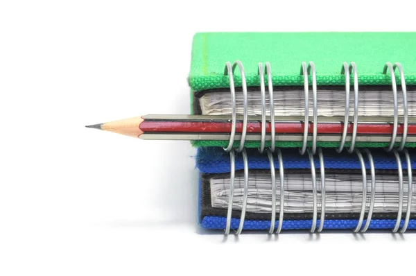 Kalem ve kitap — Stok fotoğraf