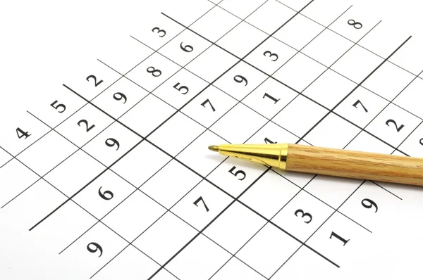 Sudoku game — Stock Photo, Image