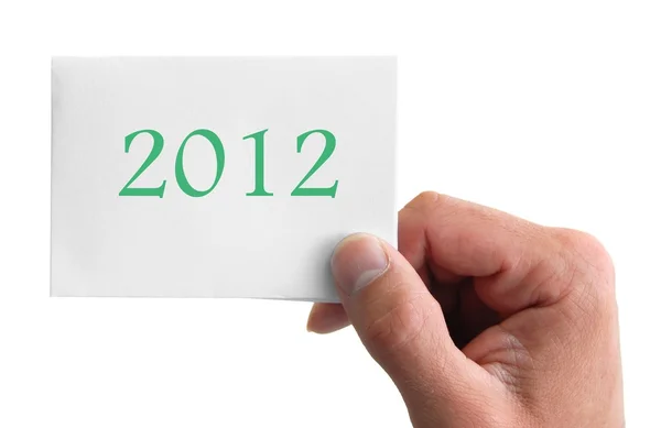 Boldog új évet 2012 — Stock Fotó