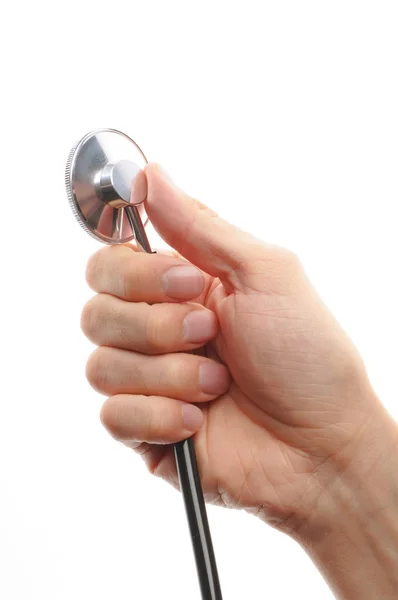 Stethoskop in der Hand — Stockfoto