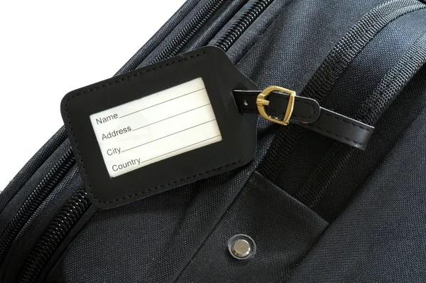 Resväska etikett — Stockfoto