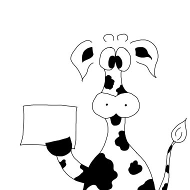 Cow illustration clipart