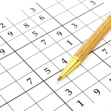Sudoku game clipart