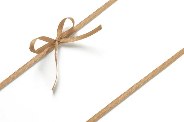 Ribbon with bow — Stock Photo, Image