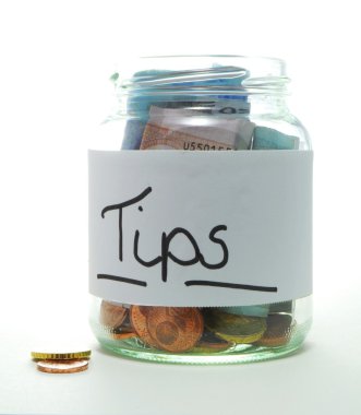 Tip jar clipart