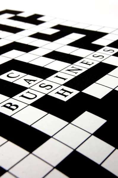 クロスワード パズル — ストック写真