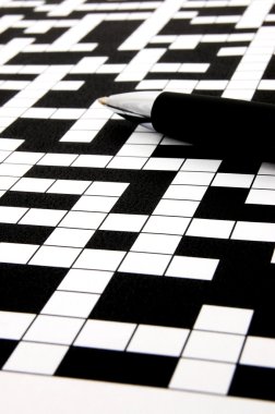 Crossword puzzle clipart