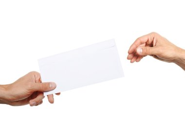 Blank envelope clipart