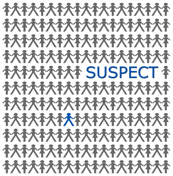 Suspect — Stock Photo, Image