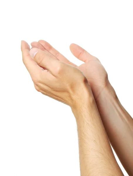 Biddende handen — Stockfoto