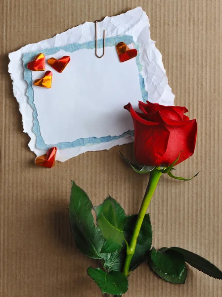발렌타인 데이 카드 — 스톡 사진