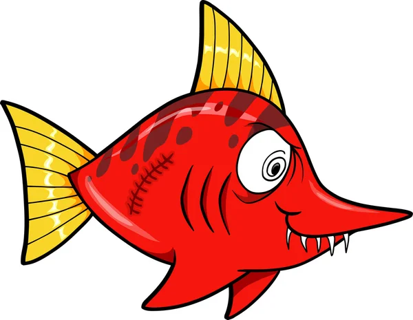 Меч-рыба Оззи Осборна — стоковый вектор