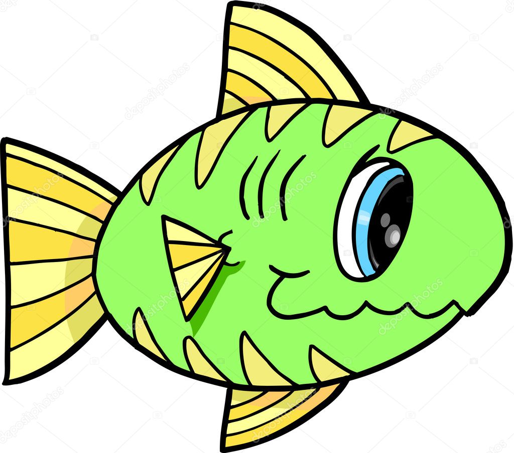 Cute Fish Illustration