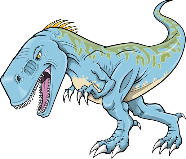 Tyrannosaurus dinozor vektör çizim — Stok Vektör