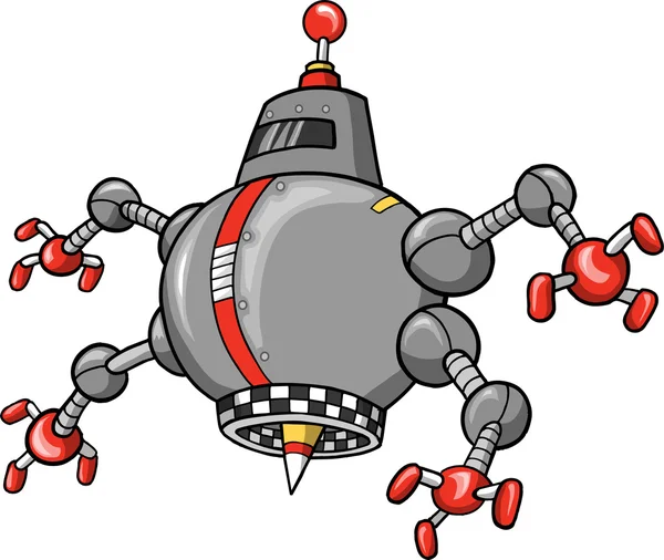 Illustration vectorielle de robot — Image vectorielle