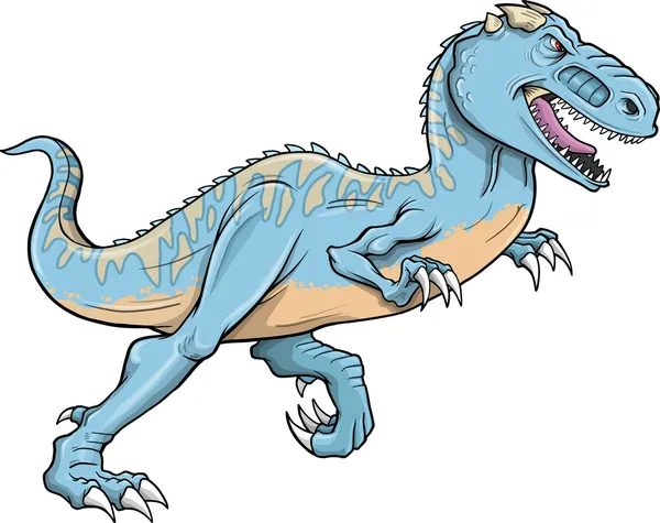 Tyrannosaurus dinozor vektör çizim — Stok Vektör