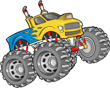 Big Truck Vector Illustration