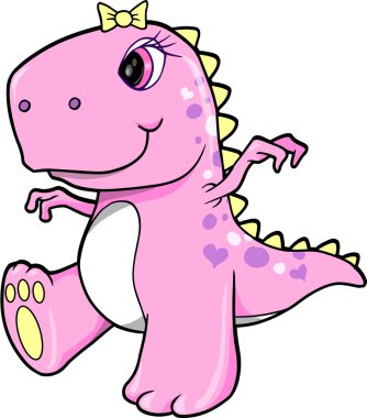 Download Pink T Rex Free Vector Eps Cdr Ai Svg Vector Illustration Graphic Art