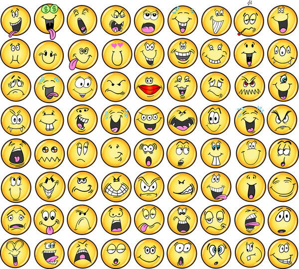 Emoticons emotion Icon Vectors
