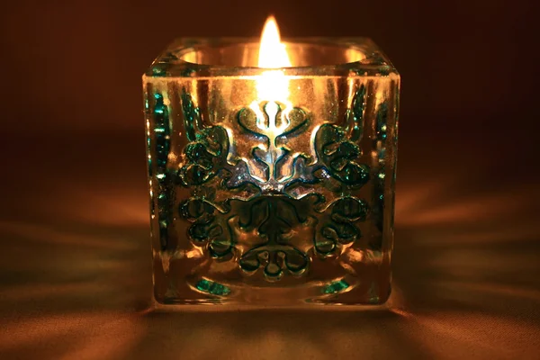 stock image New Year's candle